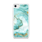 Azure Water Glitter iPhone SE 3rd Gen 2022 Case