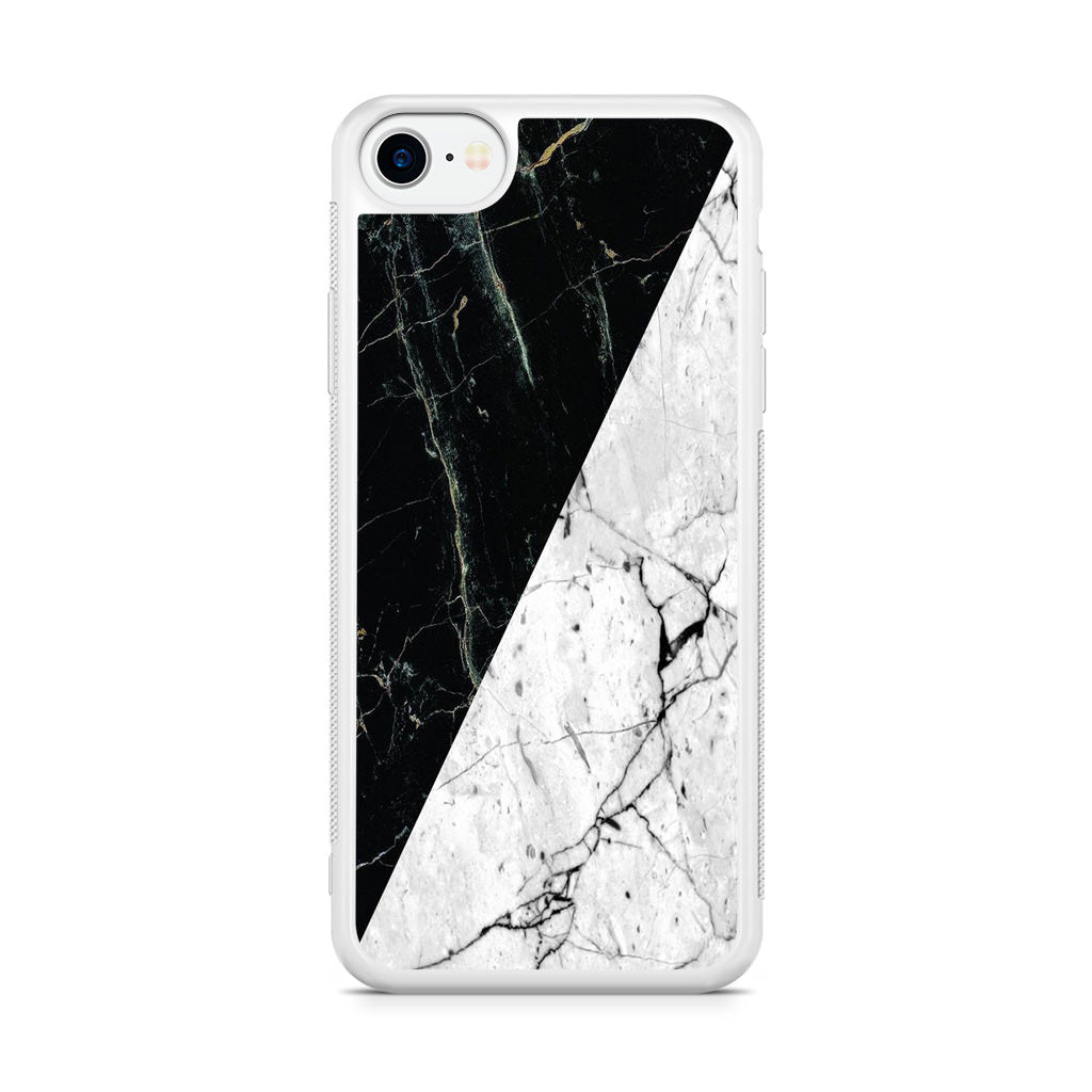 B&W Marble iPhone SE 3rd Gen 2022 Case