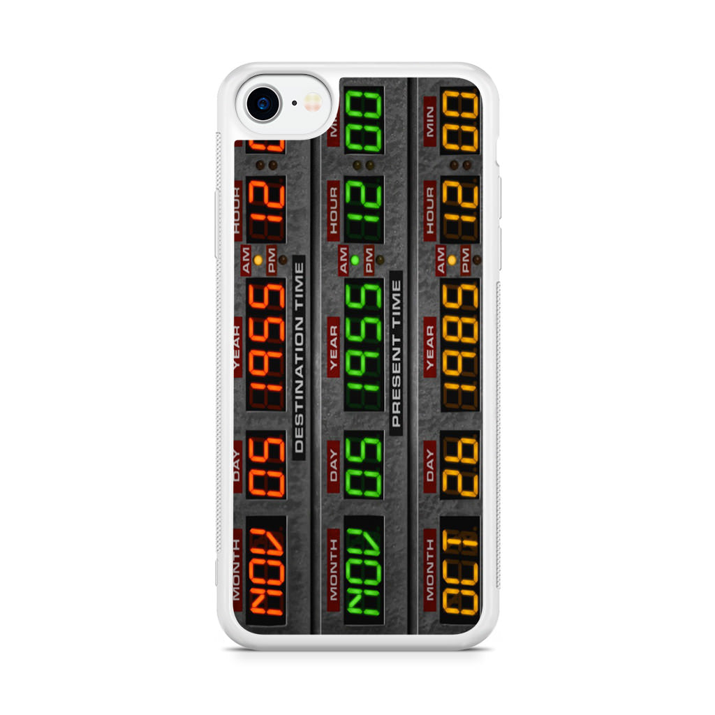 Back To The Future Time Circuits iPhone SE 3rd Gen 2022 Case
