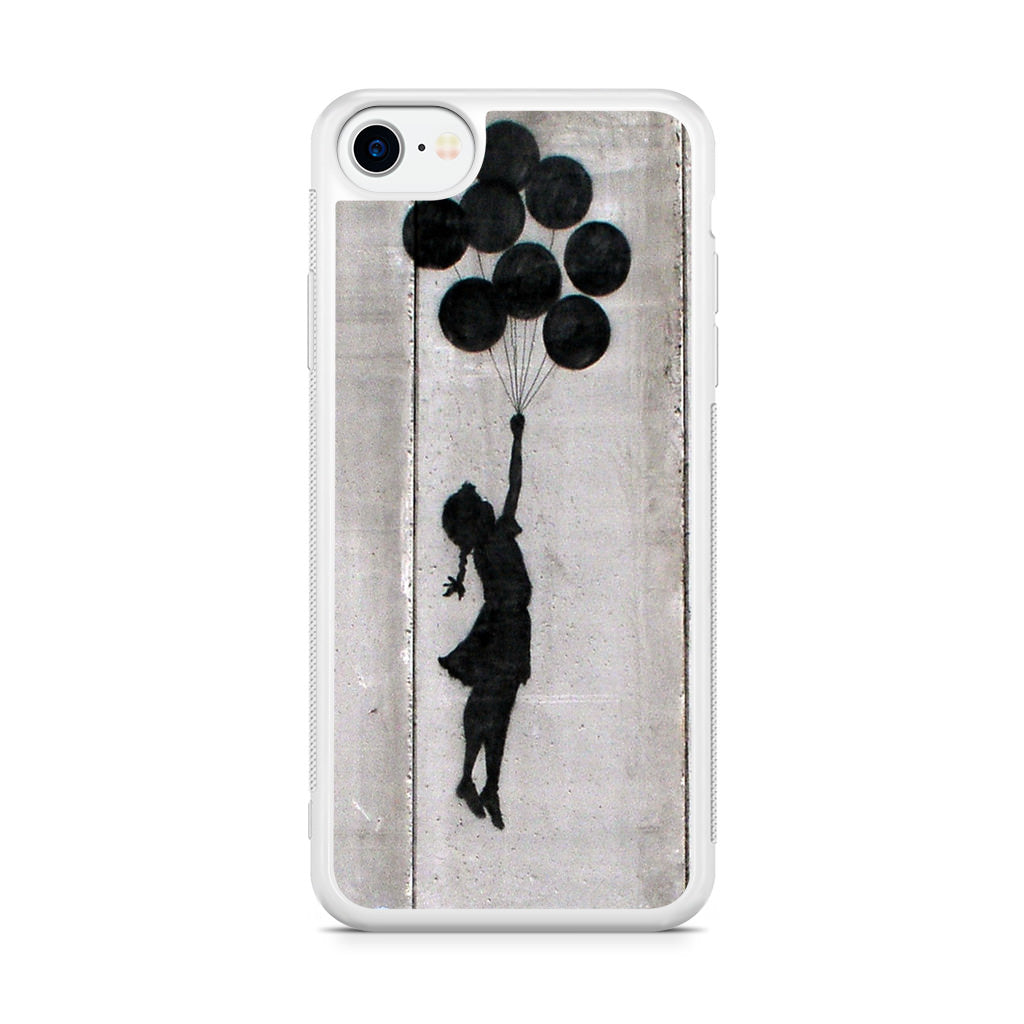 Banksy Girl With Balloons iPhone SE 3rd Gen 2022 Case