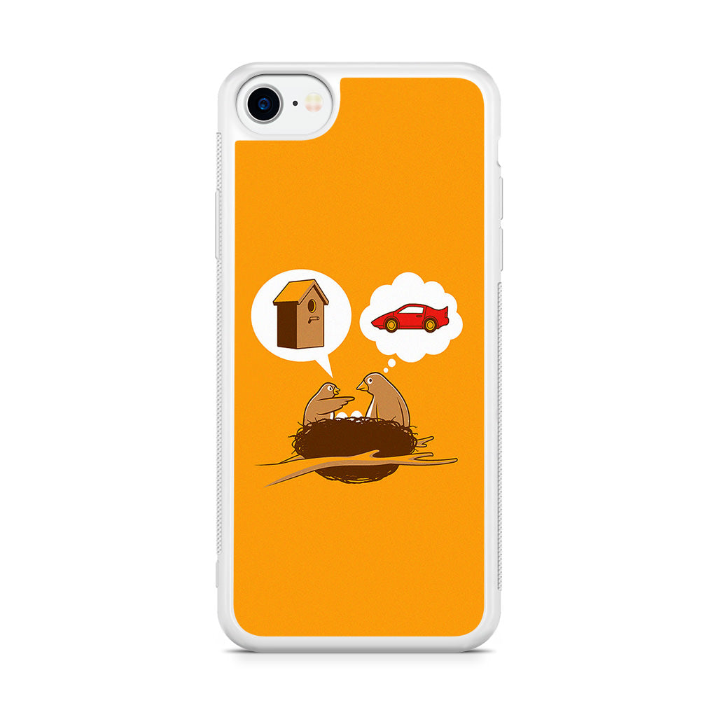 Bird Life Priorities iPhone SE 3rd Gen 2022 Case