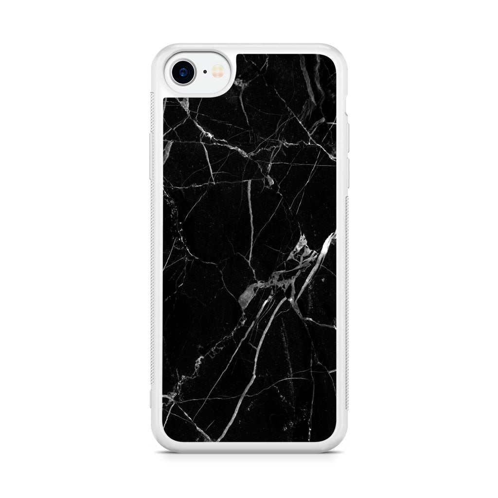 Black Marble iPhone SE 3rd Gen 2022 Case
