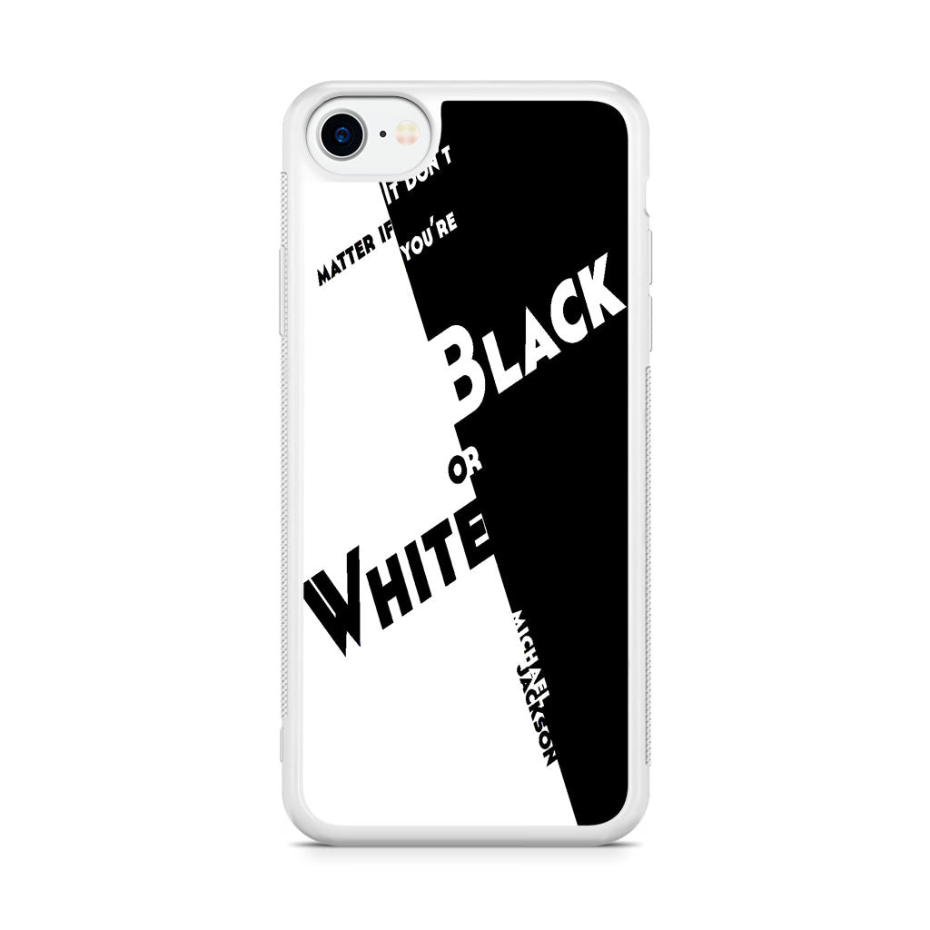 Black Or White Michael Jackson iPhone SE 3rd Gen 2022 Case