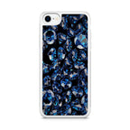 Blue Diamonds Pattern iPhone SE 3rd Gen 2022 Case