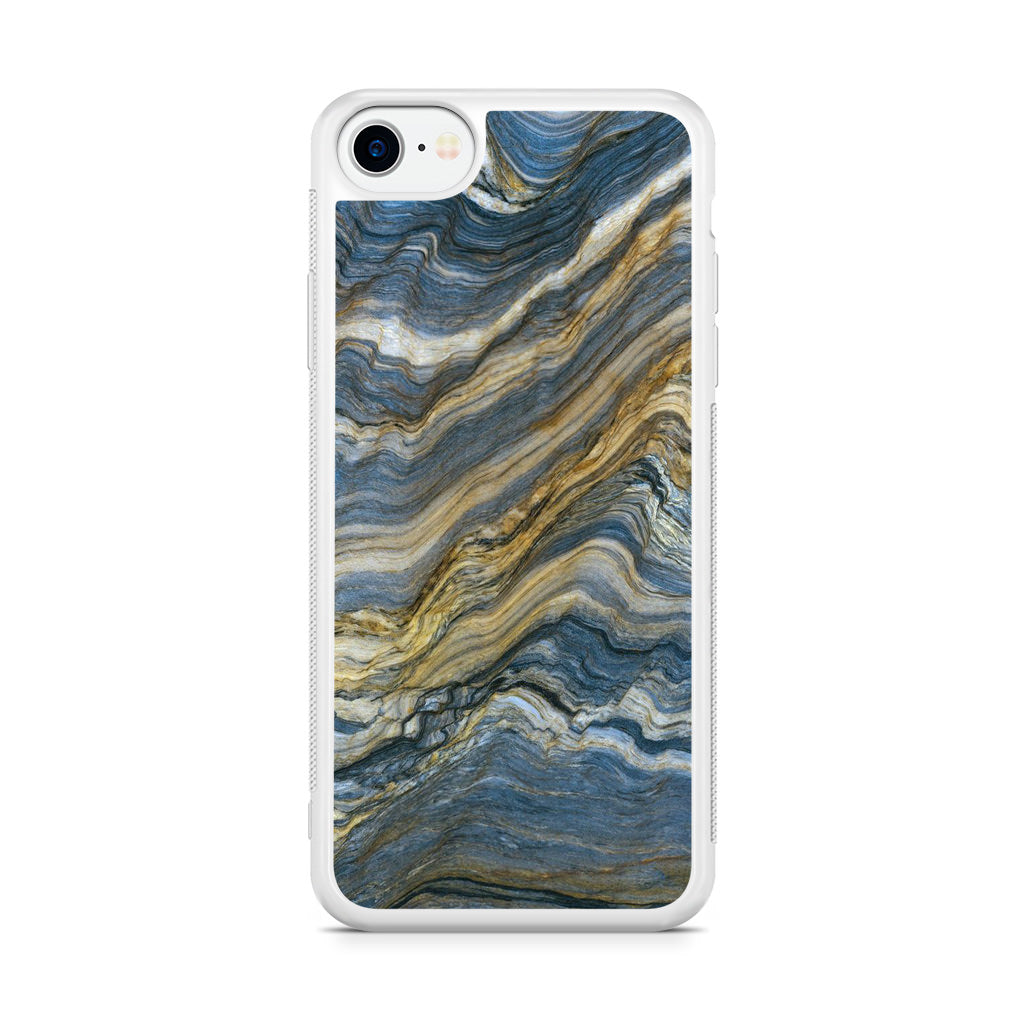 Blue Wave Marble iPhone SE 3rd Gen 2022 Case