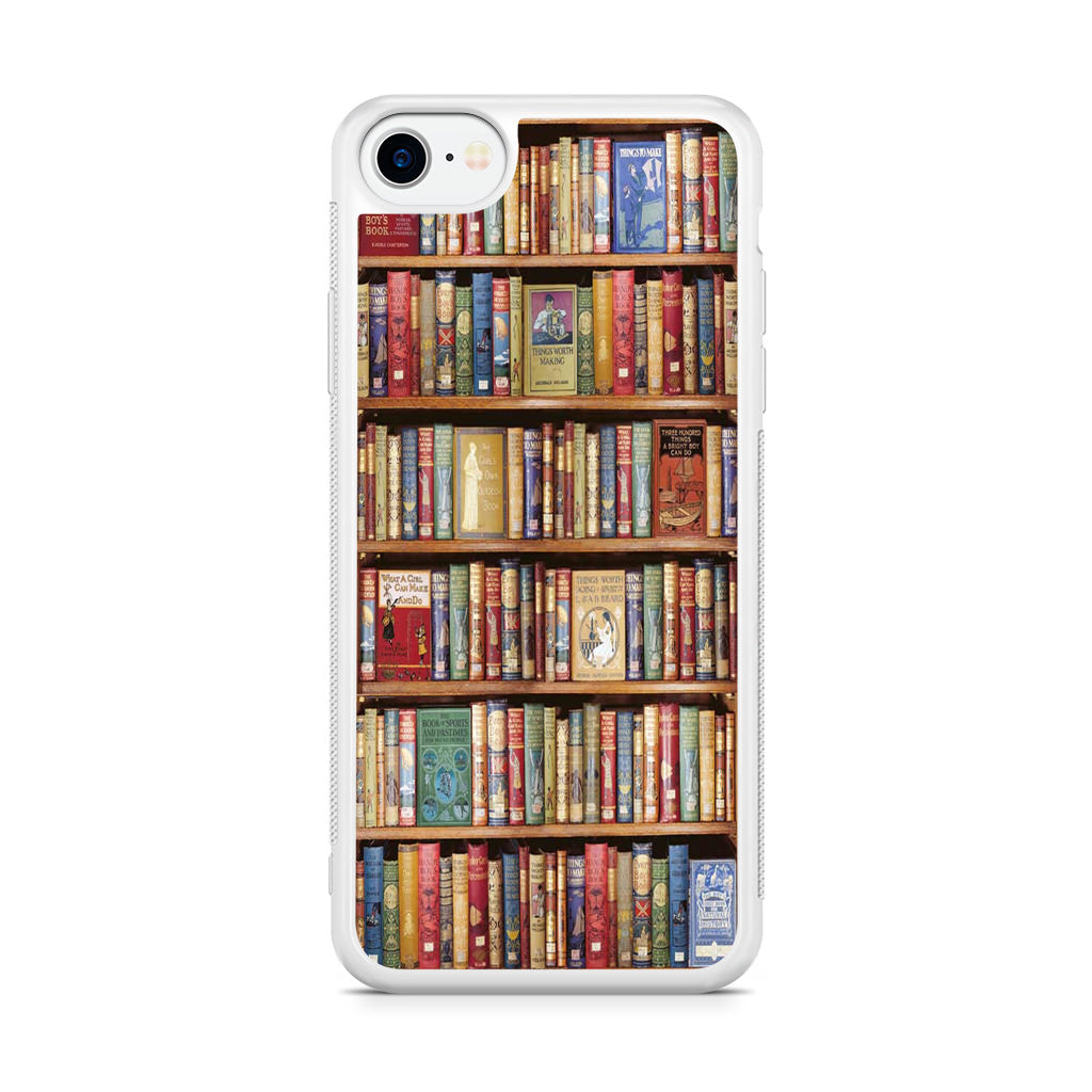 Bookshelf Library iPhone SE 3rd Gen 2022 Case