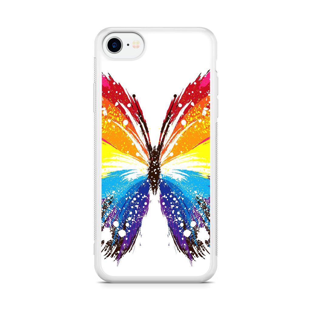 Butterfly Abstract Colorful iPhone SE 3rd Gen 2022 Case