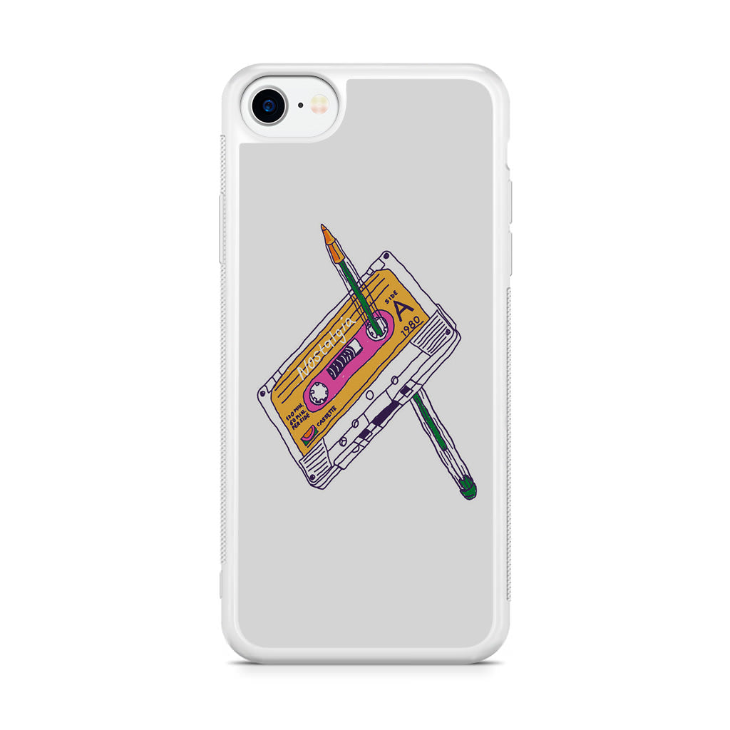Cassete Tape Old iPhone SE 3rd Gen 2022 Case