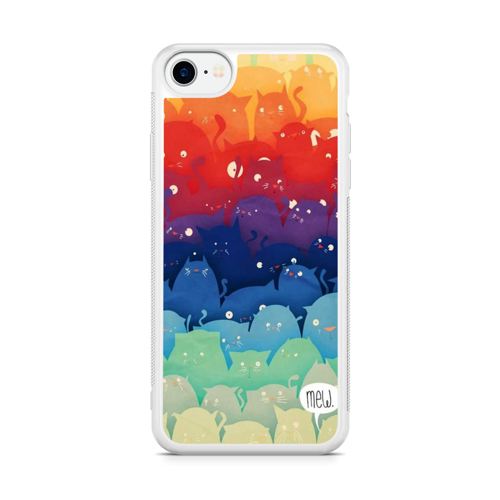 Cats Everywhere iPhone SE 3rd Gen 2022 Case