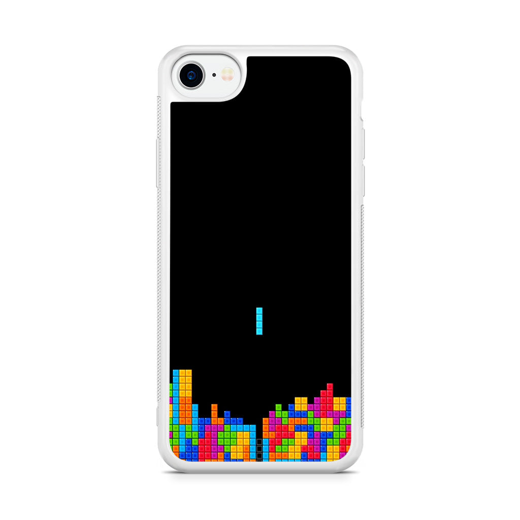 Classic Video Game Tetris iPhone SE 3rd Gen 2022 Case