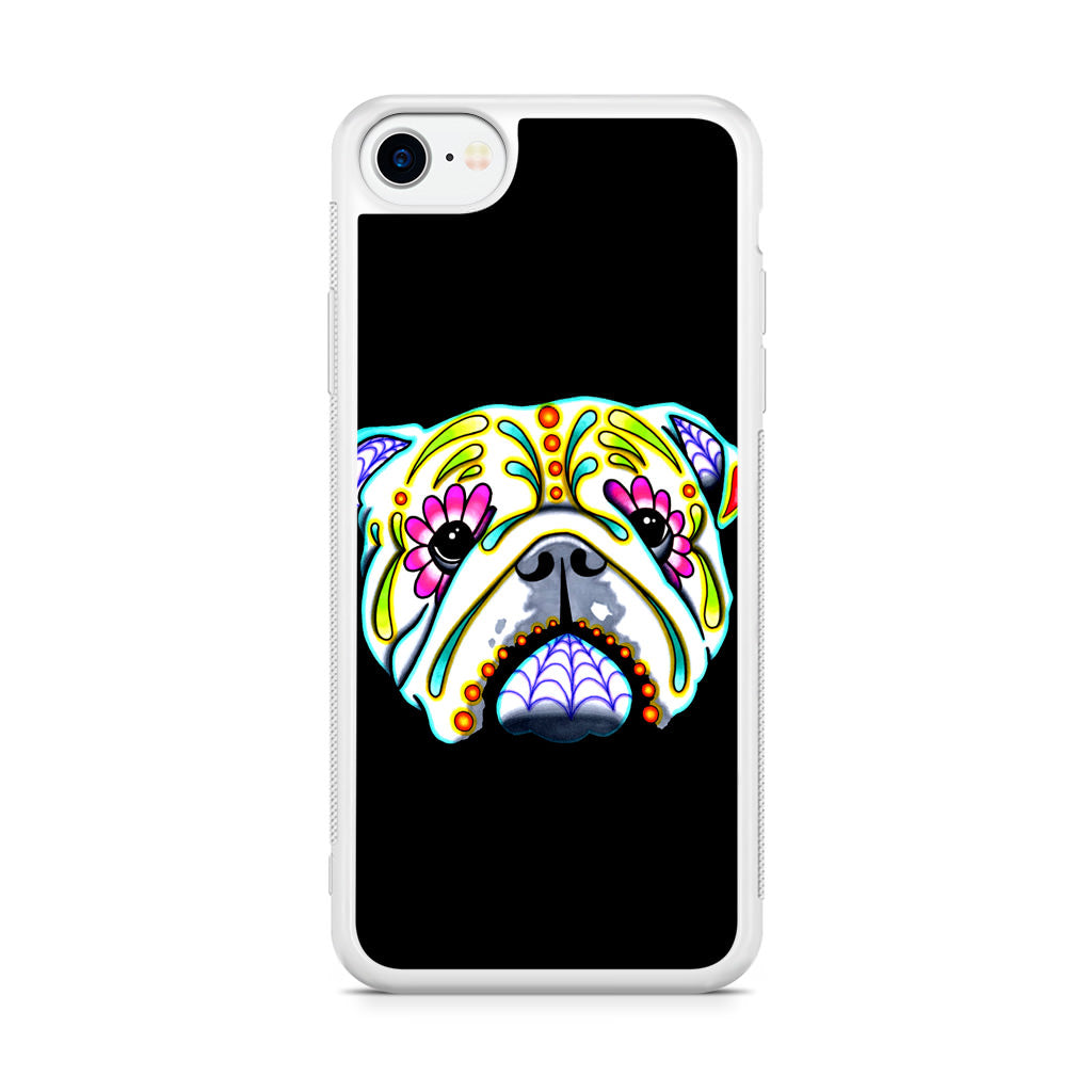 Colorful Bulldog Art iPhone SE 3rd Gen 2022 Case