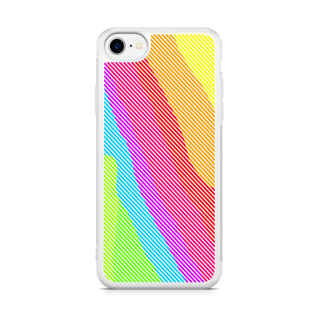 Colorful Stripes iPhone SE 3rd Gen 2022 Case