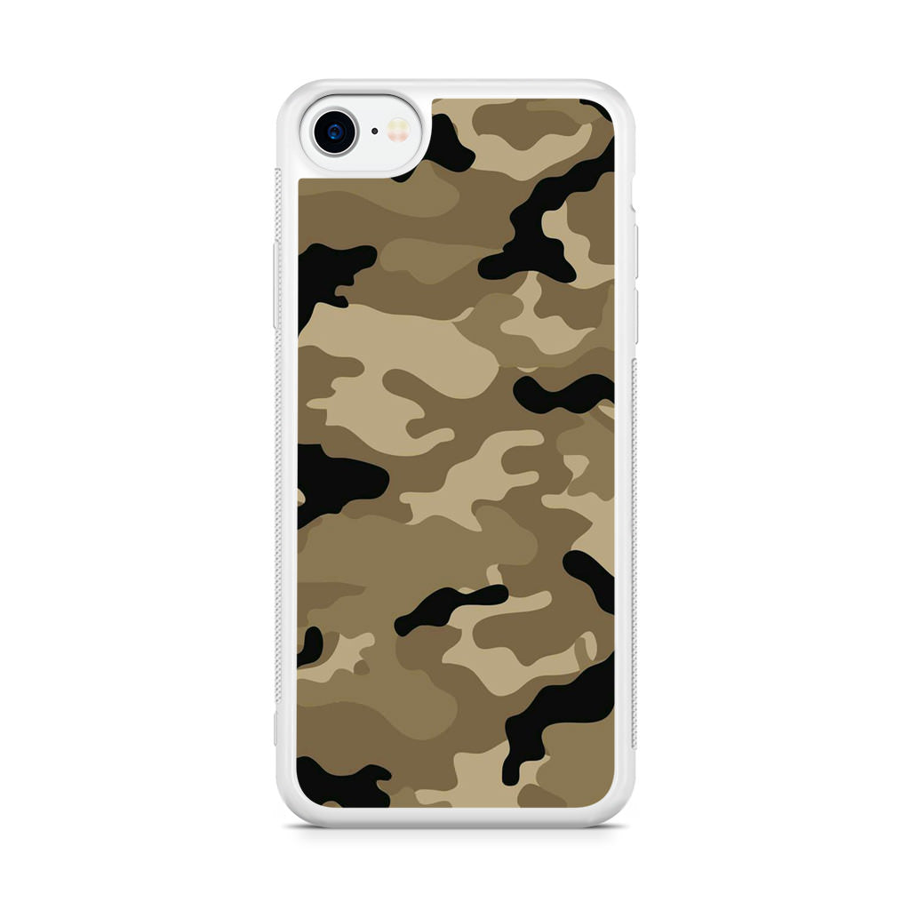 Desert Military Camo iPhone SE 3rd Gen 2022 Case