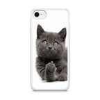 Finger British Shorthair Cat iPhone SE 3rd Gen 2022 Case