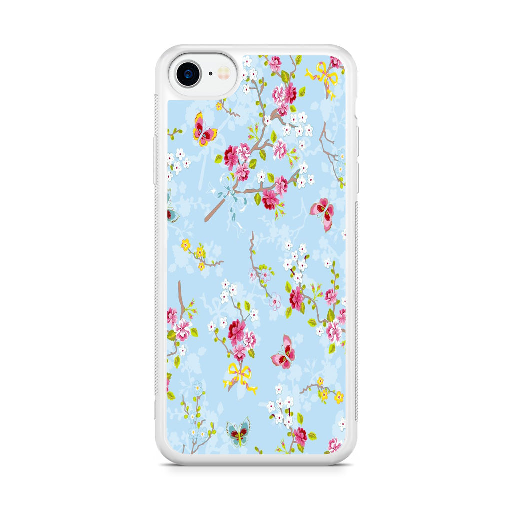 Floral Summer Wind iPhone SE 3rd Gen 2022 Case