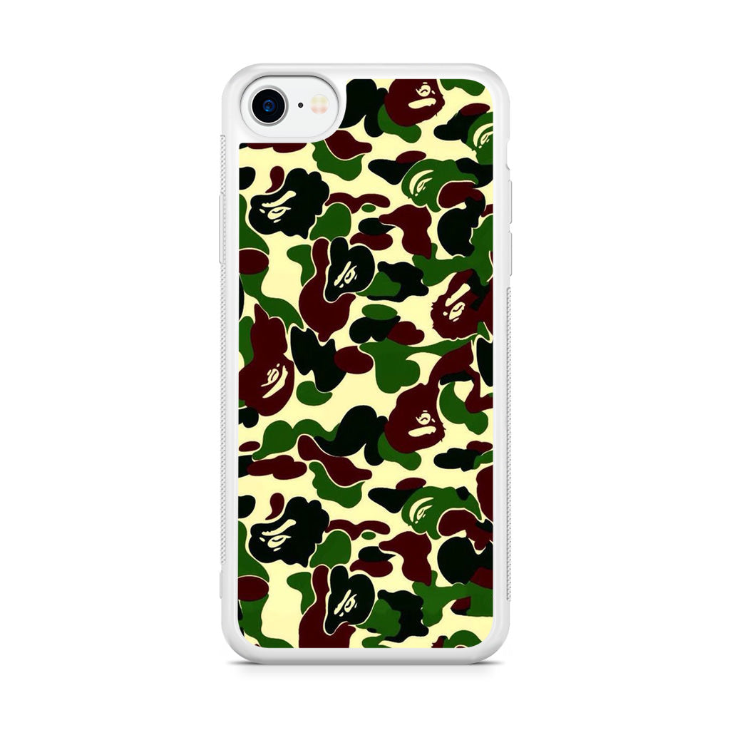 Forest Army Camo iPhone SE 3rd Gen 2022 Case