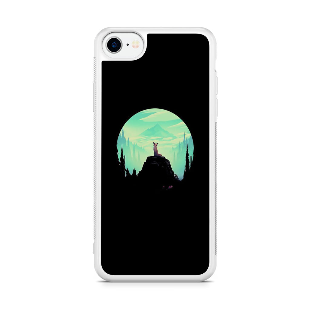 Fox on the Rock iPhone SE 3rd Gen 2022 Case