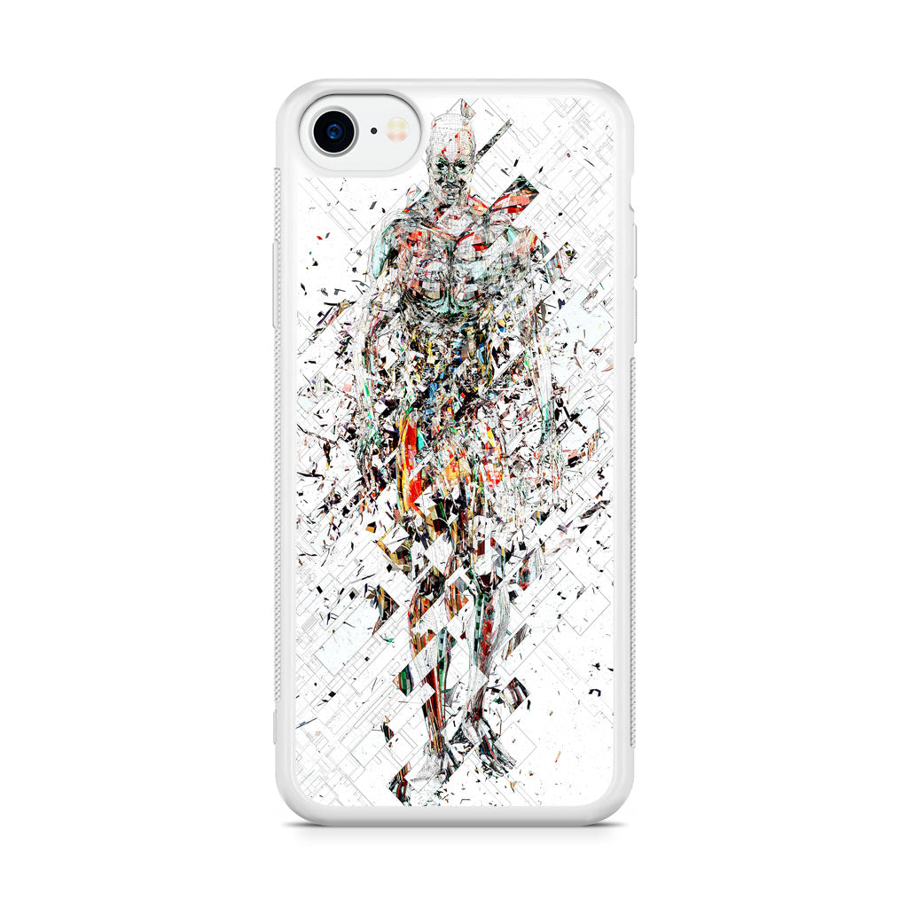 Fragmantacia Art Human Abstract iPhone SE 3rd Gen 2022 Case