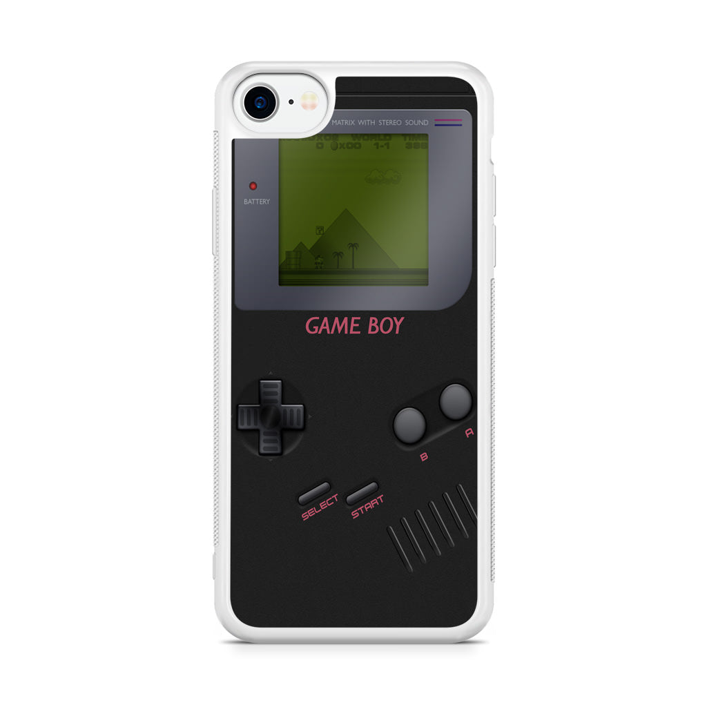 Game Boy Black Model iPhone SE 3rd Gen 2022 Case