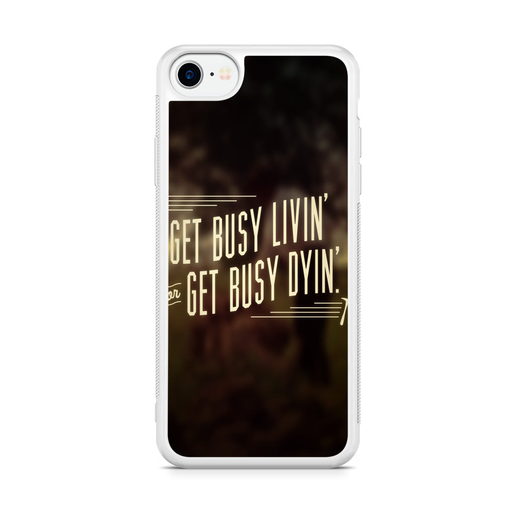 Get Living or Get Dying iPhone SE 3rd Gen 2022 Case