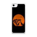 Giraffes Silhouette iPhone SE 3rd Gen 2022 Case