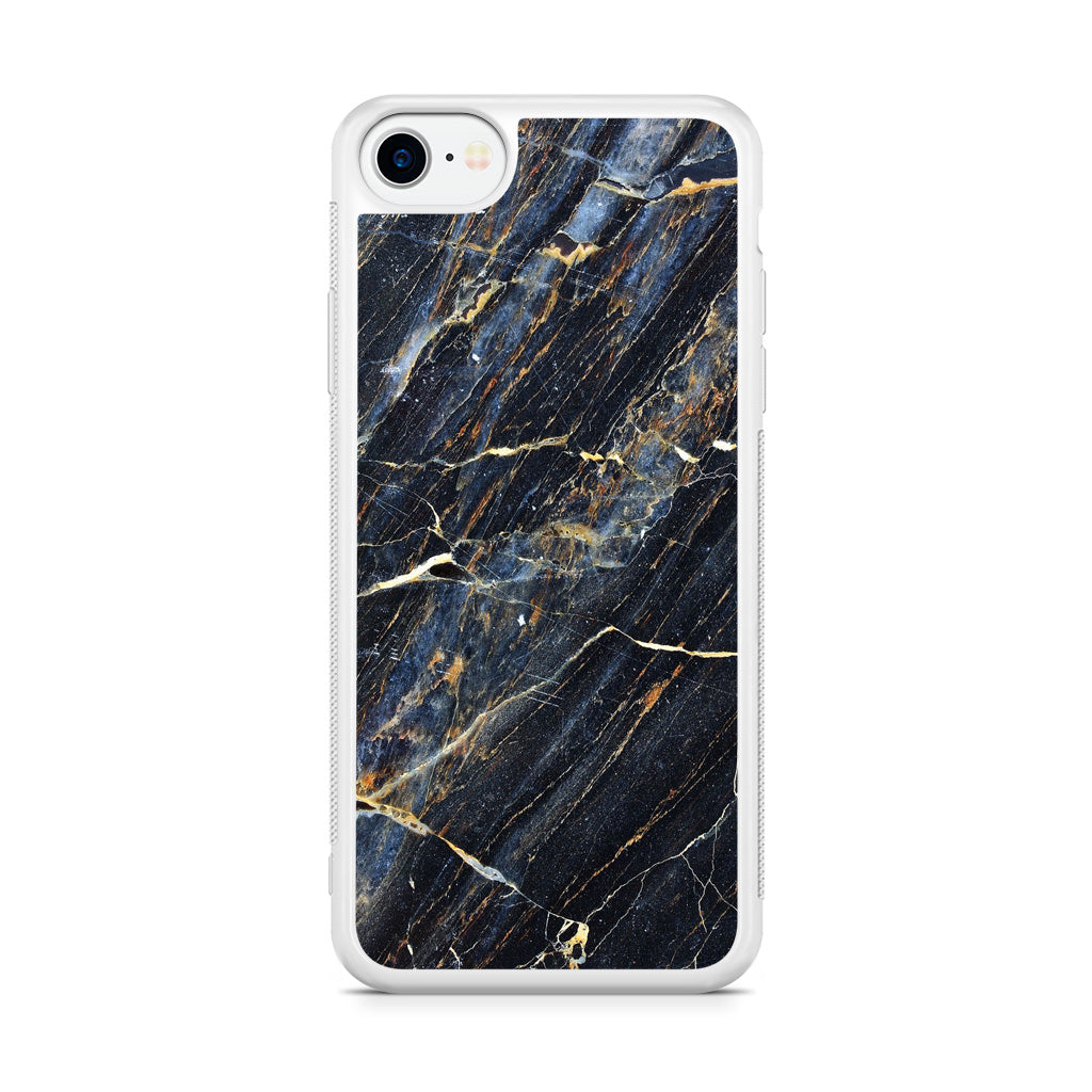 Golden Black Marble iPhone SE 3rd Gen 2022 Case