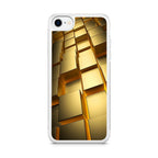 Golden Cubes iPhone SE 3rd Gen 2022 Case