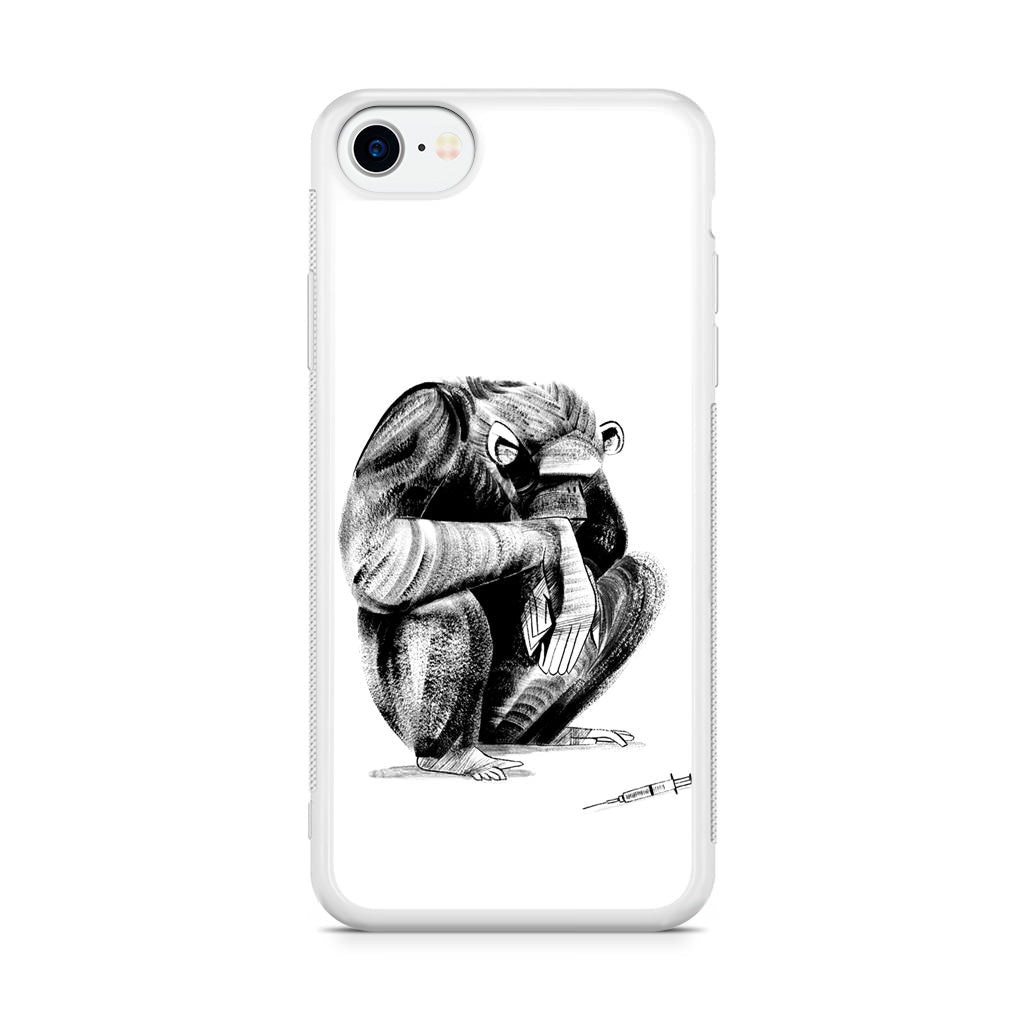 Guinea Chimp iPhone SE 3rd Gen 2022 Case
