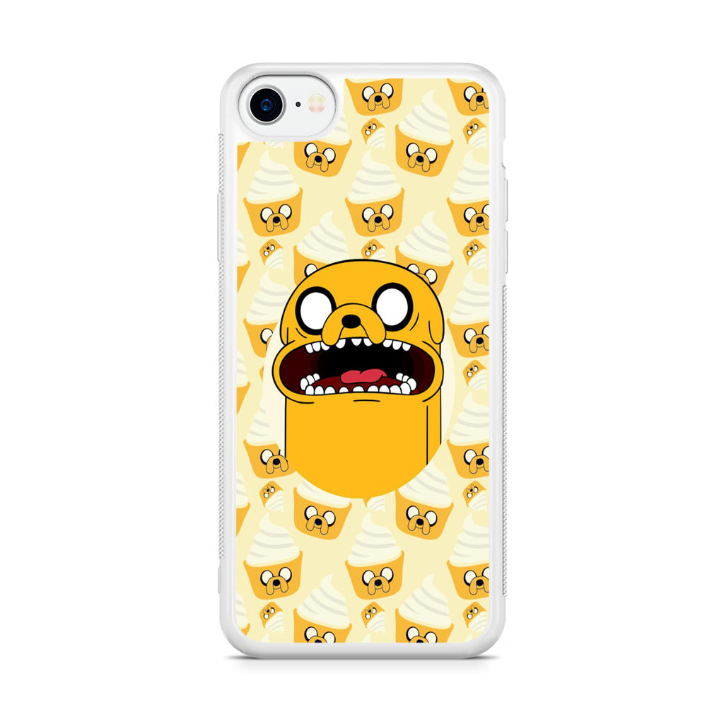 Hora de Advantura Cups Pattern iPhone SE 3rd Gen 2022 Case
