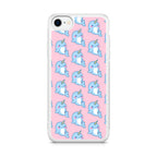 Horned Whales Pattern iPhone SE 3rd Gen 2022 Case