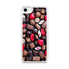 I Love Choco Pattern iPhone SE 3rd Gen 2022 Case