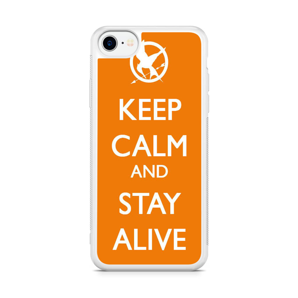 Keep Calm and Stay Alive iPhone SE 3rd Gen 2022 Case