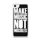 Make Music Not Missiles iPhone SE 3rd Gen 2022 Case