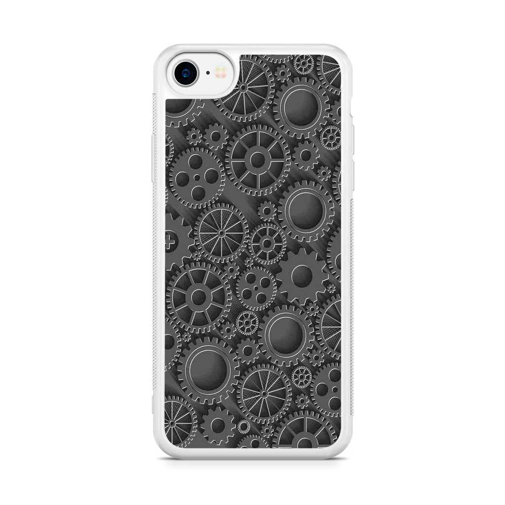 Mechanical Gears iPhone SE 3rd Gen 2022 Case