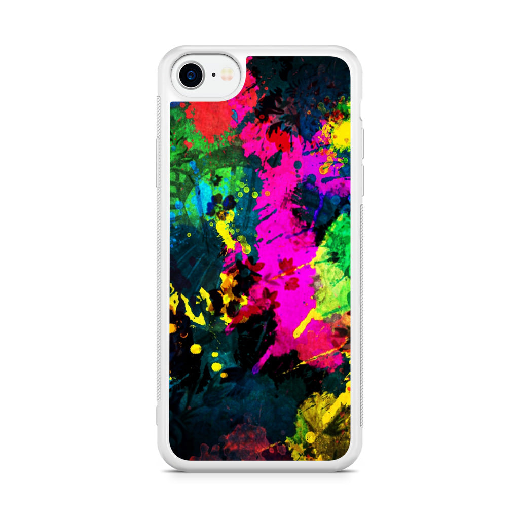 Mixture Colorful Paint iPhone SE 3rd Gen 2022 Case