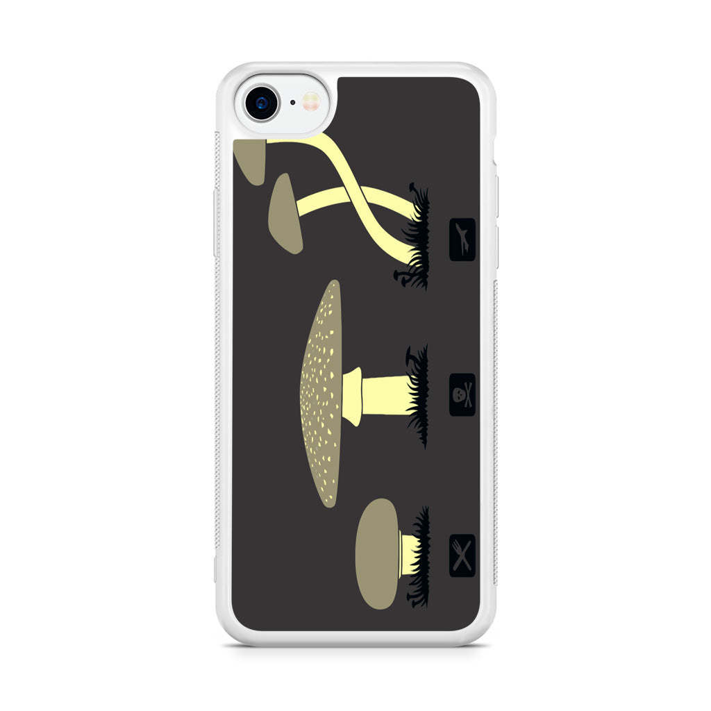 Mushroom Minimalism iPhone SE 3rd Gen 2022 Case