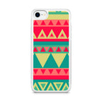 Old Aztec Pattern iPhone SE 3rd Gen 2022 Case