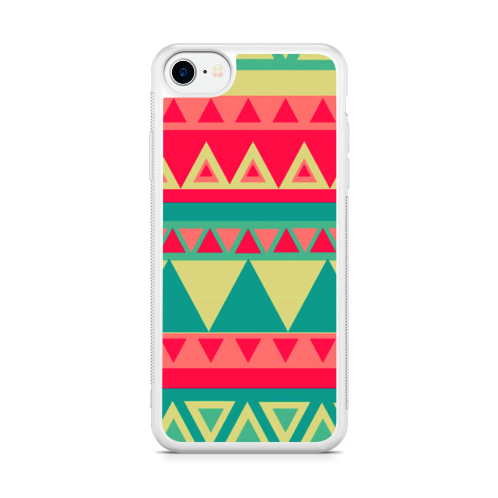 Old Aztec Pattern iPhone SE 3rd Gen 2022 Case