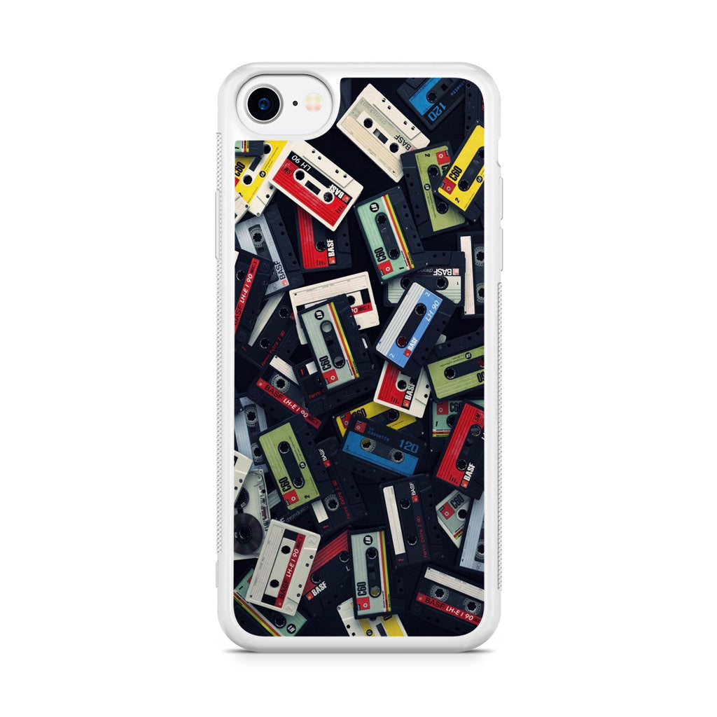Old Vintage Cassettes iPhone SE 3rd Gen 2022 Case