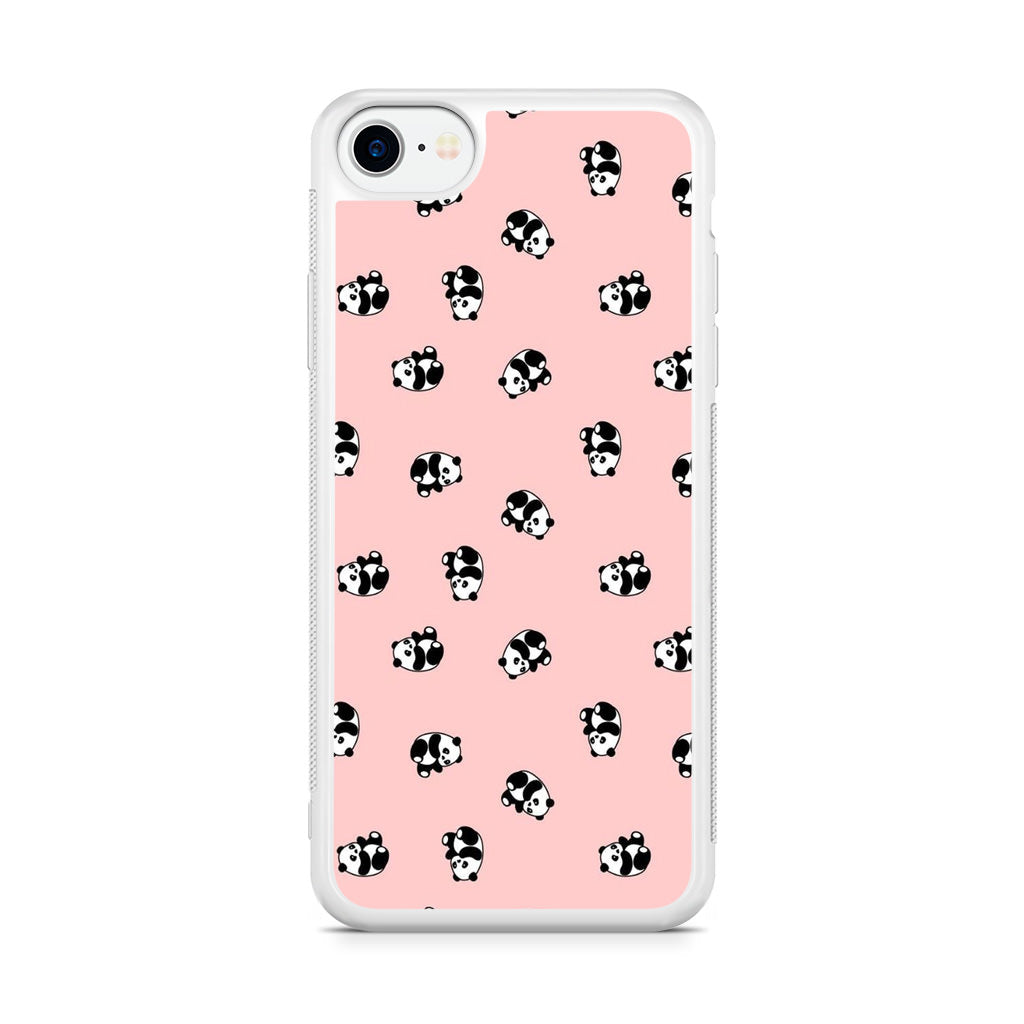 Pandas Pattern iPhone SE 3rd Gen 2022 Case