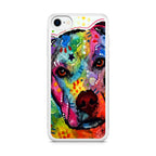 Pitbull Love Painting iPhone SE 3rd Gen 2022 Case