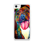 Pitbull Painting Art iPhone SE 3rd Gen 2022 Case