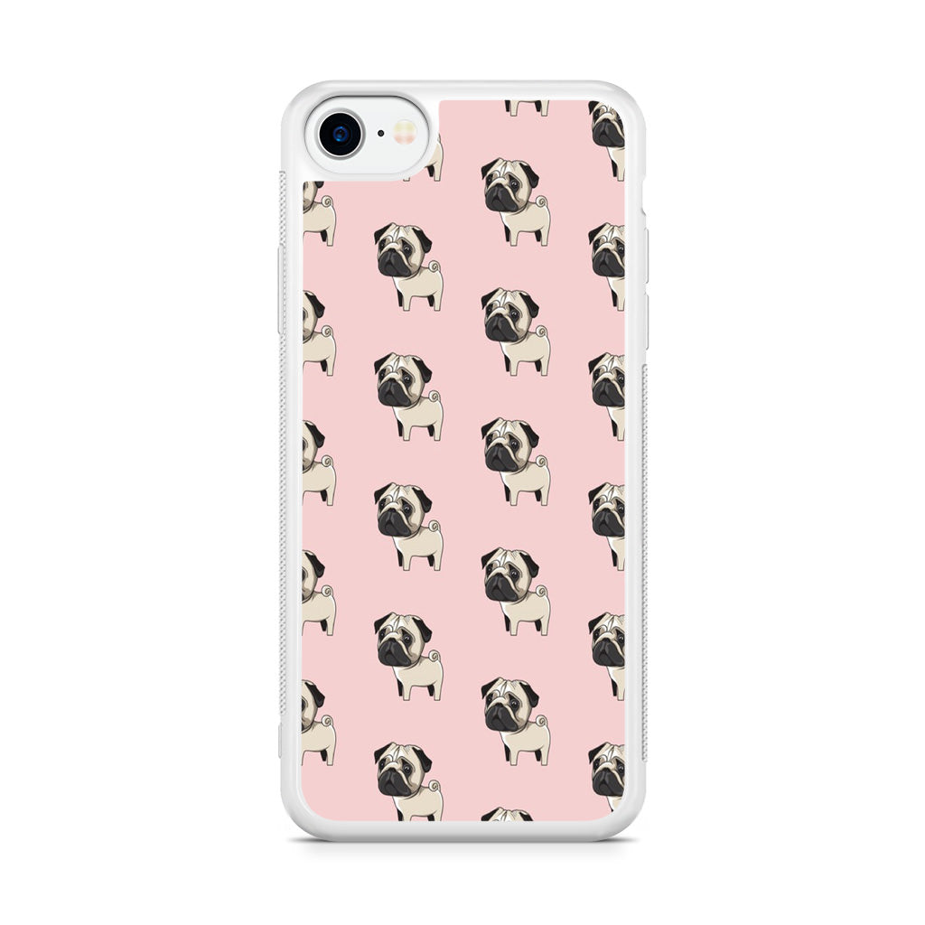 Pugs Pattern iPhone SE 3rd Gen 2022 Case