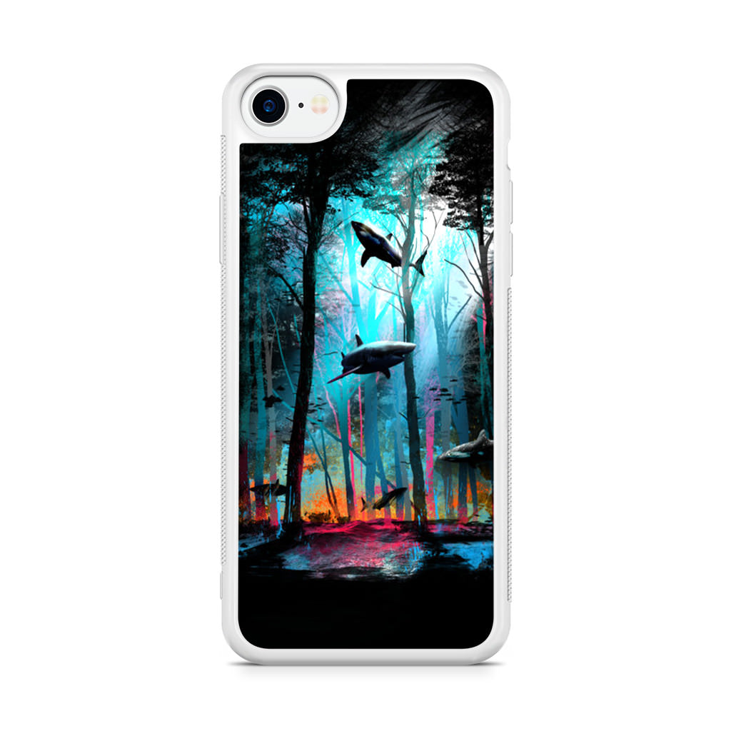 Shark Forest iPhone SE 3rd Gen 2022 Case