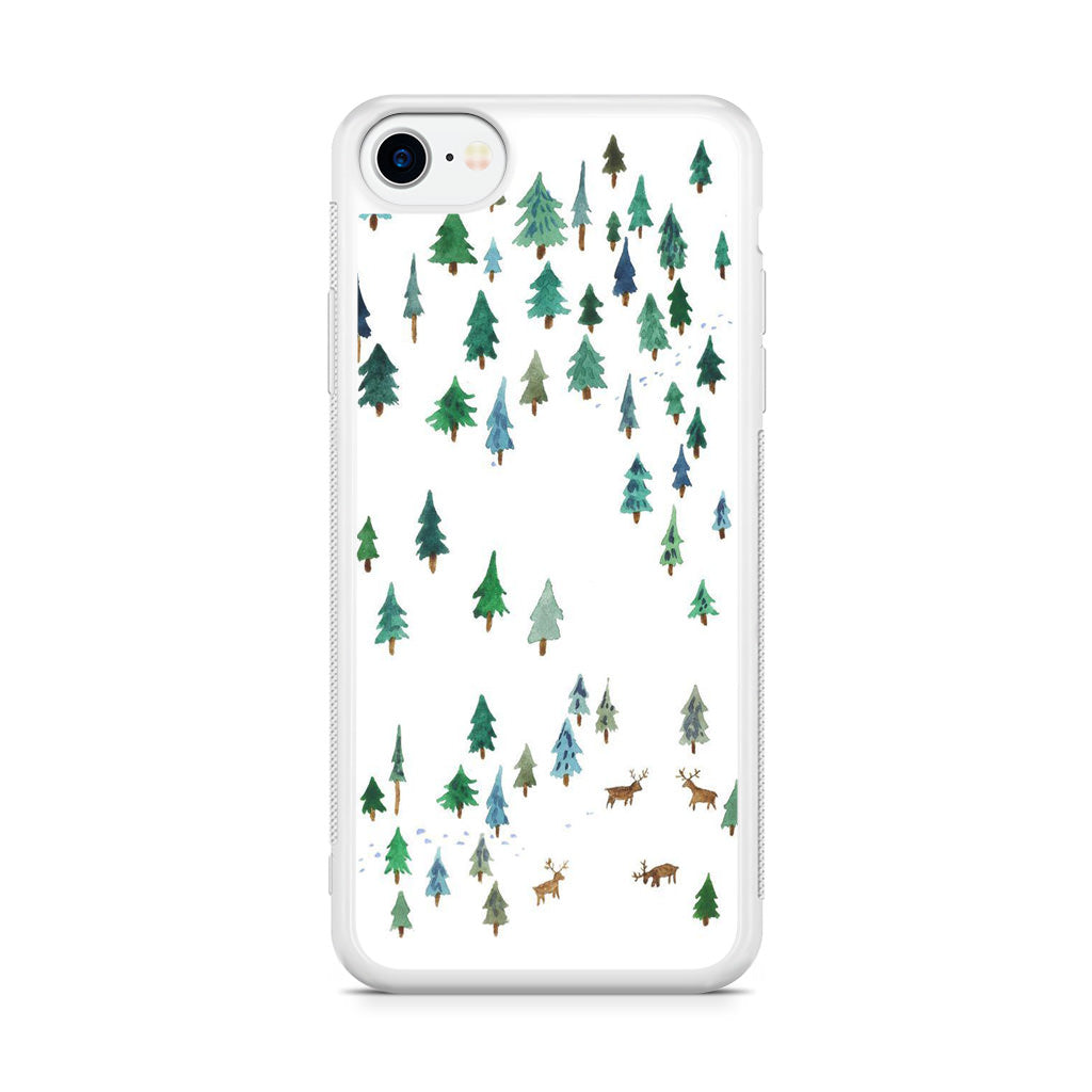 Snow Everywhere iPhone SE 3rd Gen 2022 Case