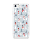 Snowmans Pattern iPhone SE 3rd Gen 2022 Case