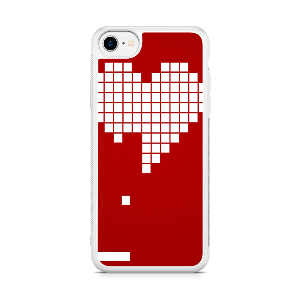 Tetris Heart iPhone SE 3rd Gen 2022 Case