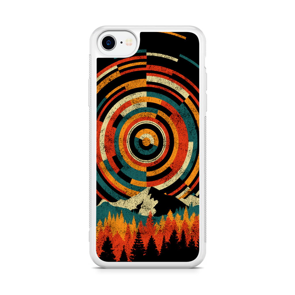 The Geometry Of Sunrise iPhone SE 3rd Gen 2022 Case