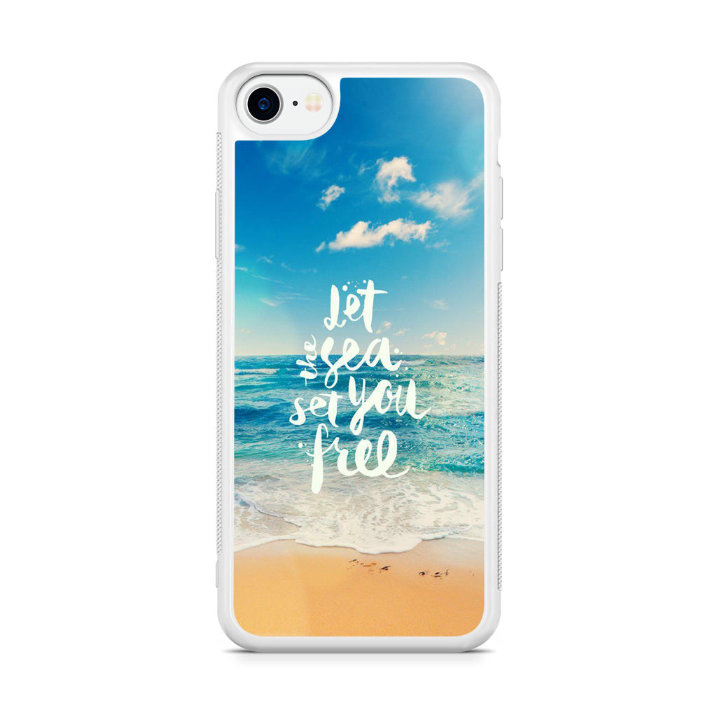 The Sea Set You Free iPhone SE 3rd Gen 2022 Case