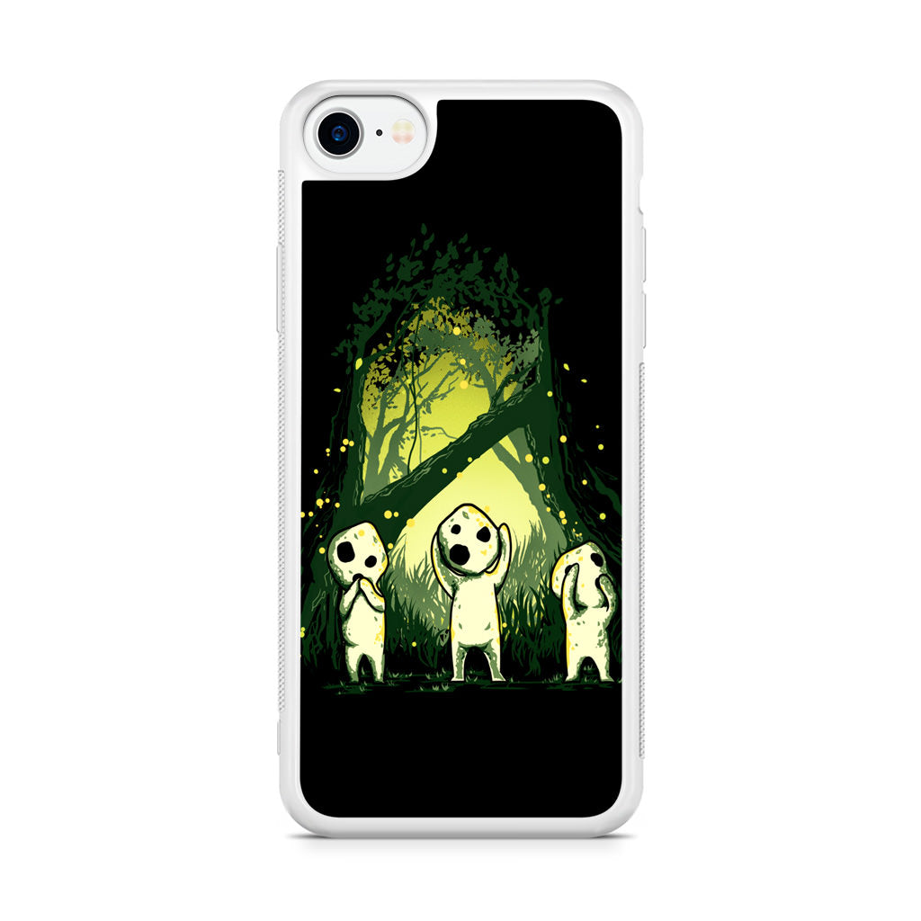 Three Wise Of Kodama iPhone SE 3rd Gen 2022 Case